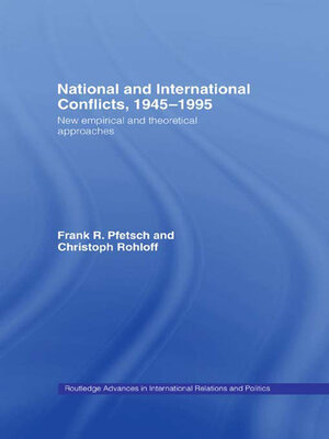 cover image of National and International Conflicts, 1945-1995